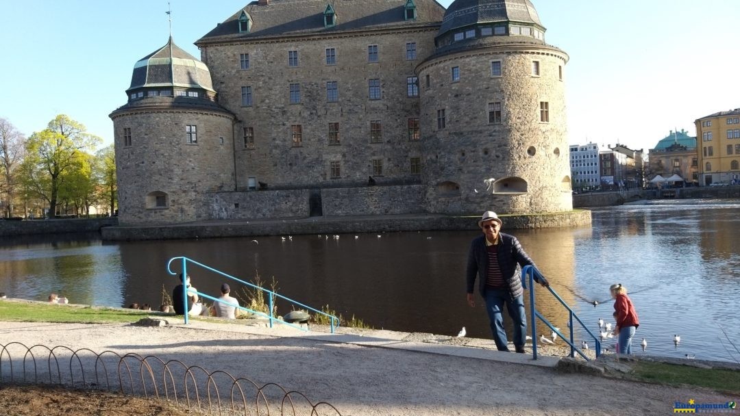 Castelo em Orebro – cidade da Suécia
