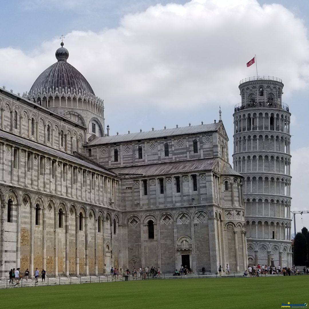 Torre de Pisa y la Catedral