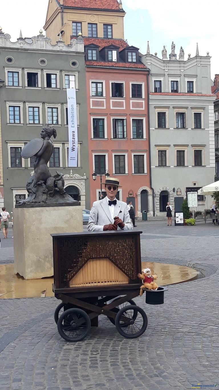 Musico en Plaza del mercado