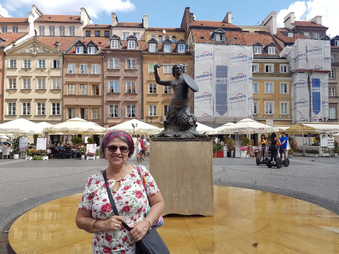 Nuestra viajera @Vilma en la ciudad de Varsovia