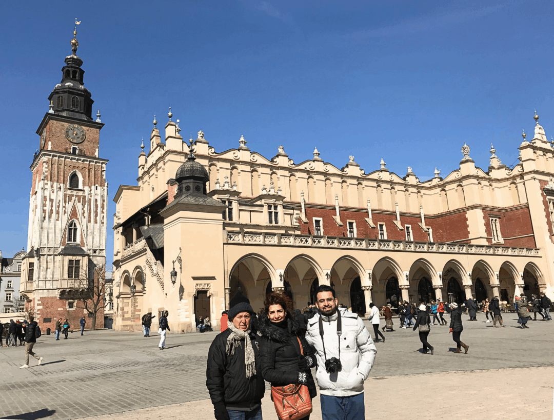 Nuestro viajero @capvalero en Cracovia