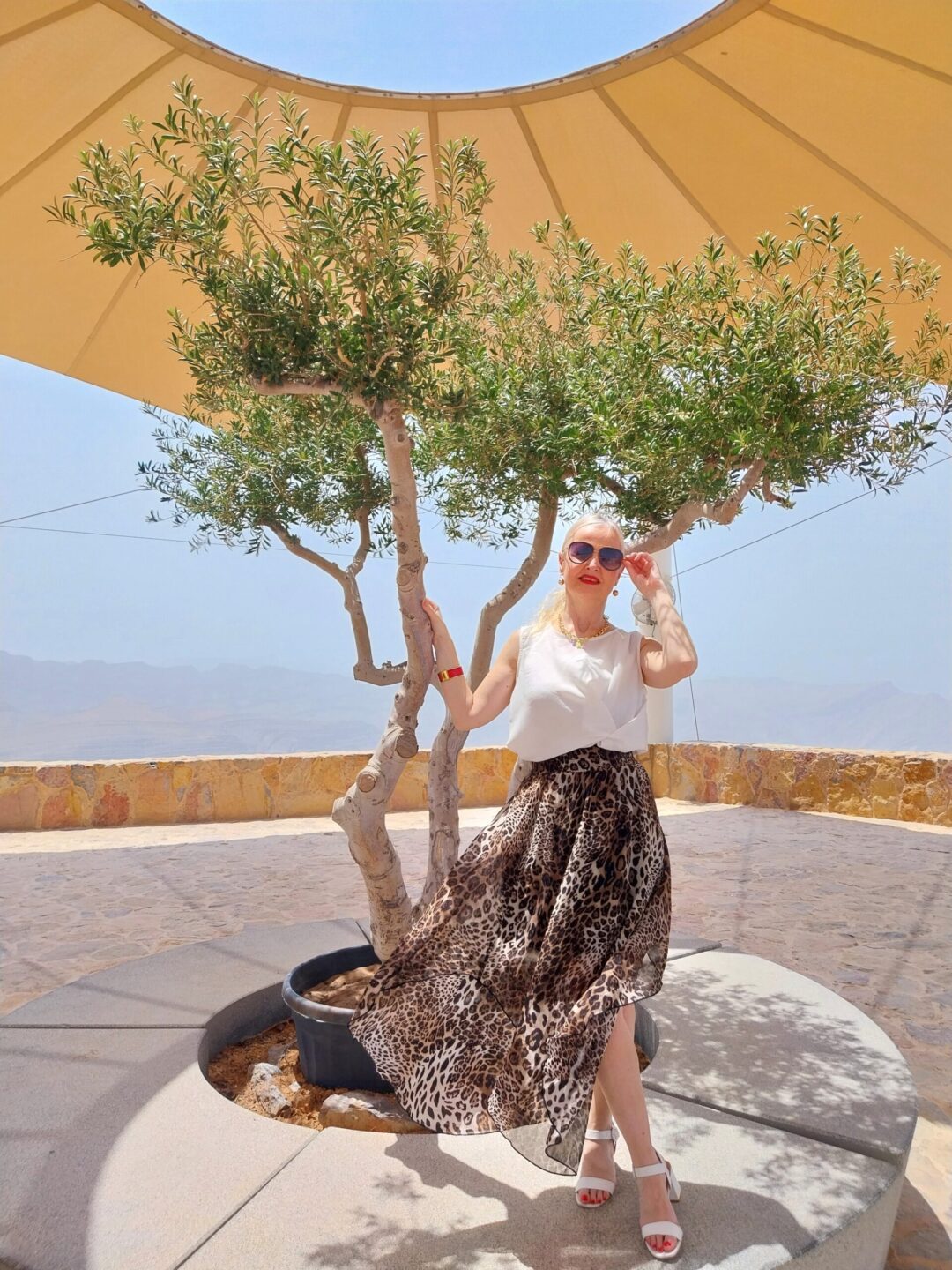 paisaje de Jebel Jais