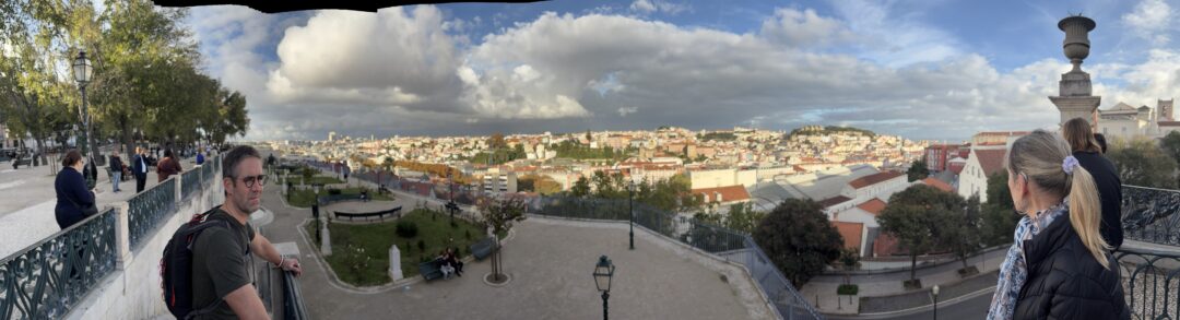 PANORÁMICA LISBOA DESDE CERRO GLORIA LISBOA