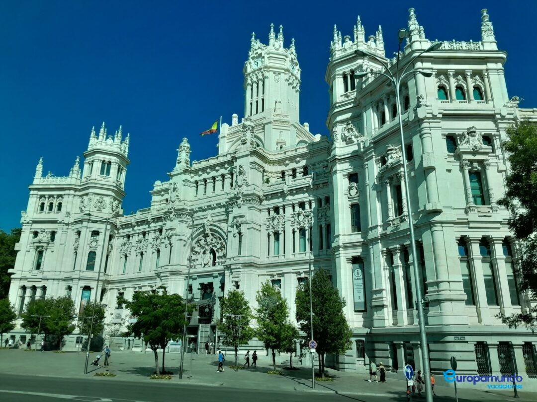 PANORAMICA DEL \”PALACIO DE CIBELES\”