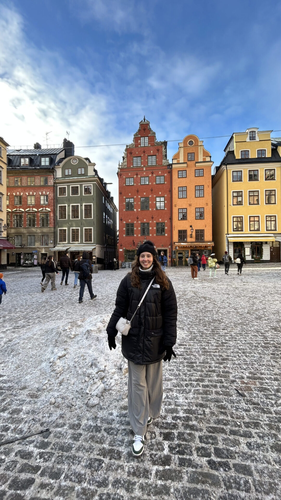 Passeando pelo centro antigo Estocolmo