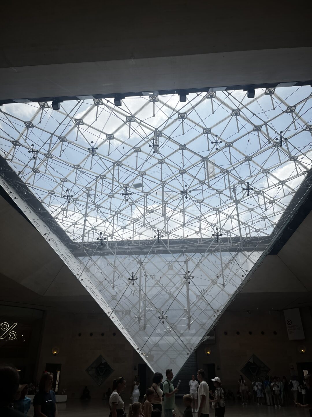 Pirámide Invertida del Louvre
