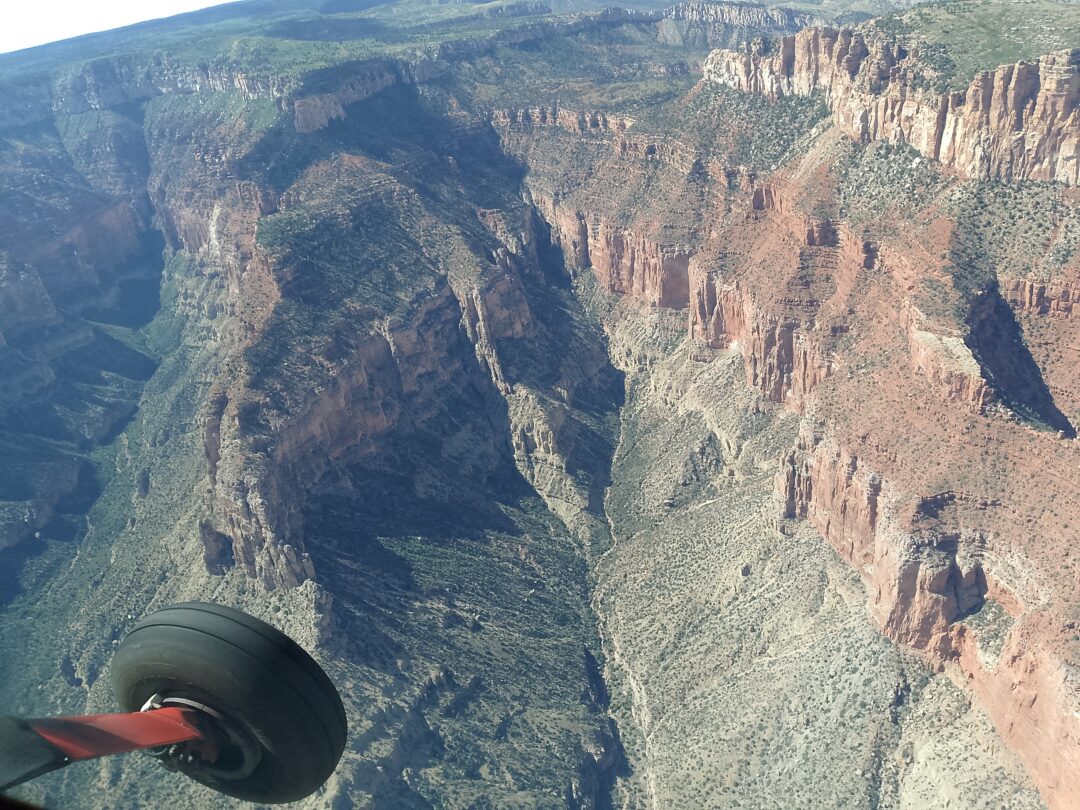 Sobrevolando el Cañón
