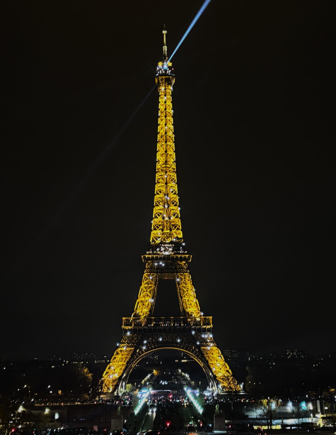 Torre de Eiffel, Noche