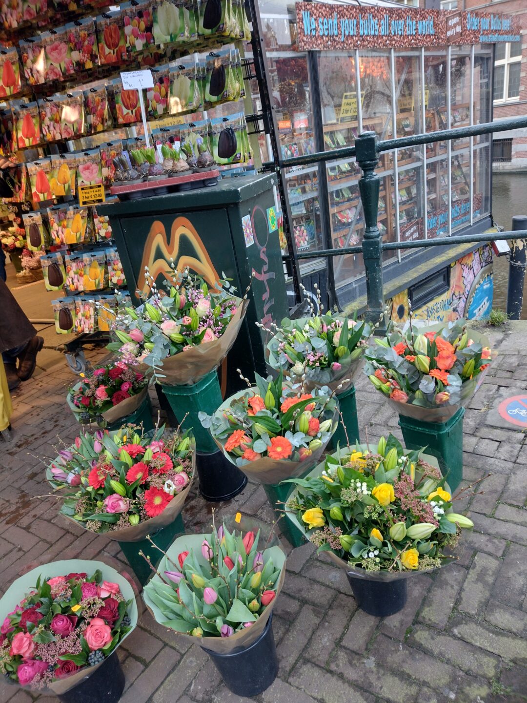 Tulipanes en Amsterdam