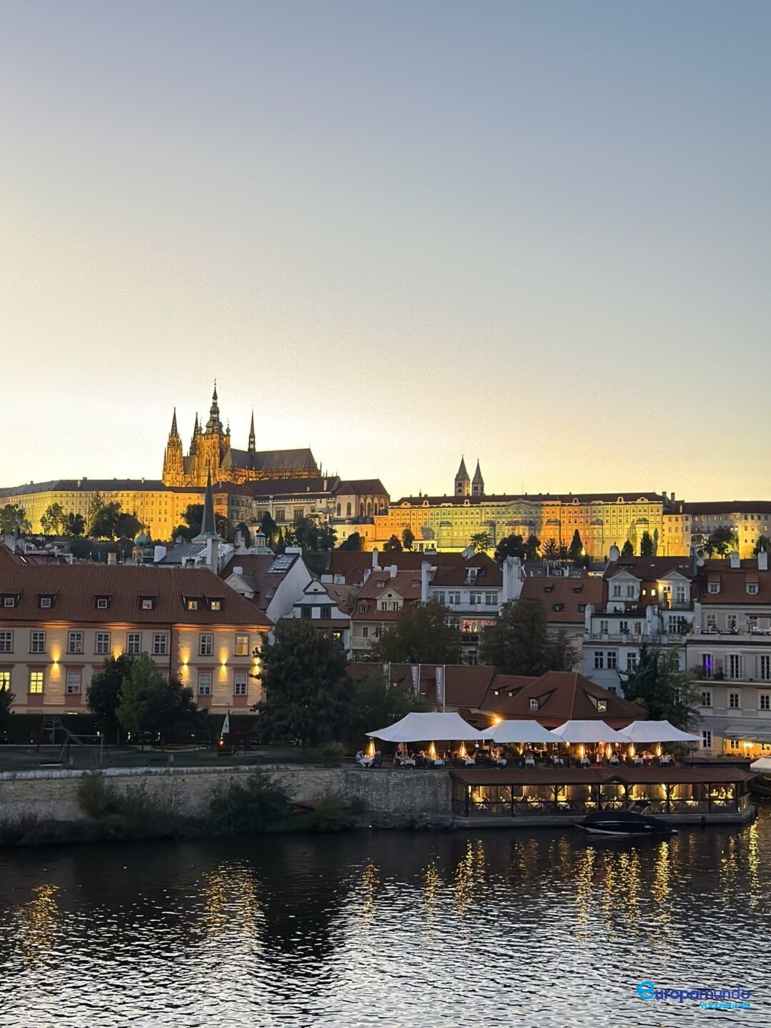 Un atardecer en Praga