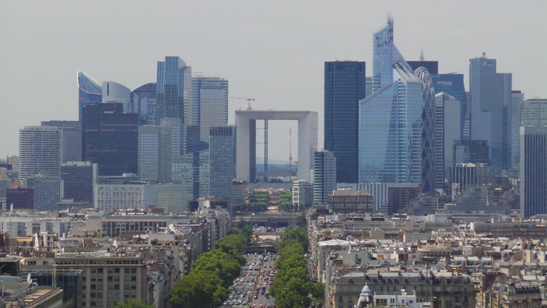 Vista del Arco de la Defensa