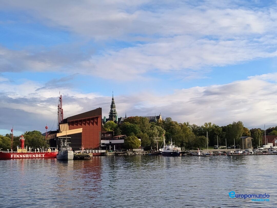 Vista Panorámica Oslo y sus embarcaciones
