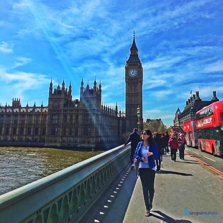 Westminster bridge y Houses of Parliament